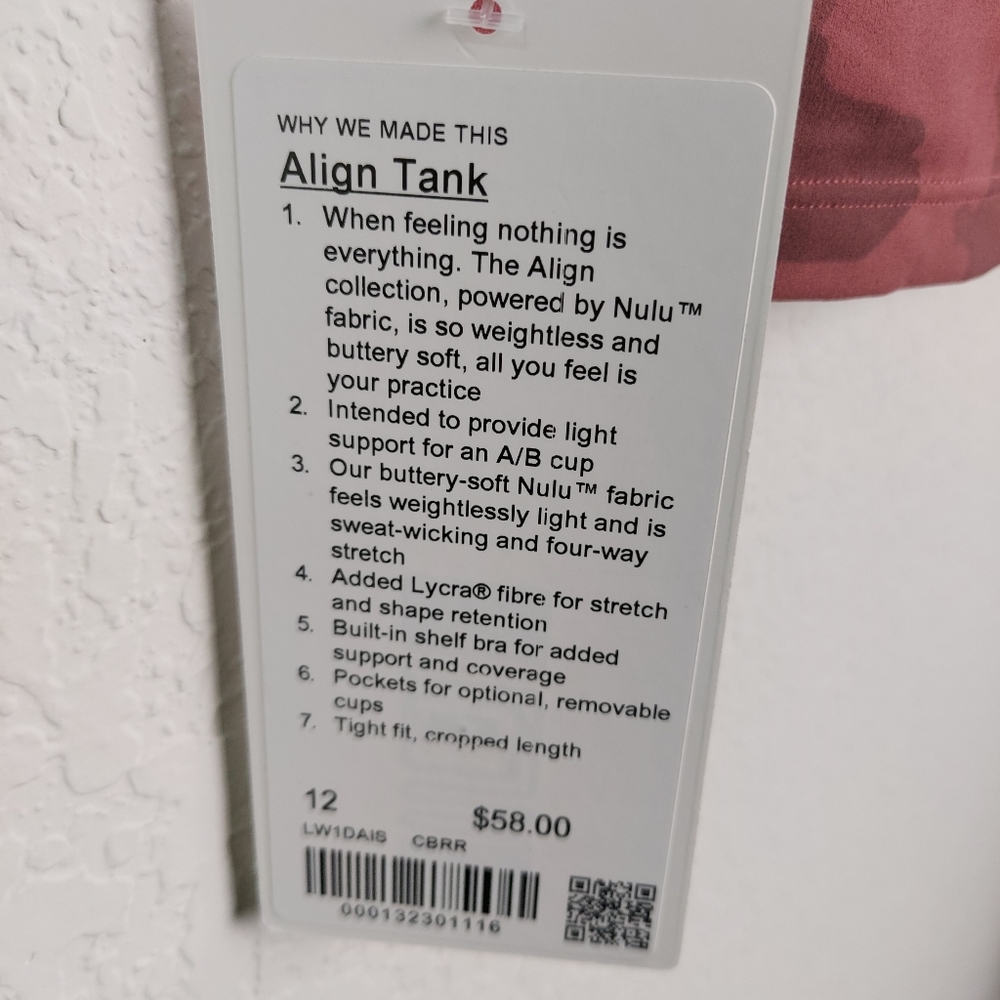 Lululemon Align Tank Top - Picture 5 of 10